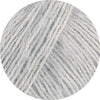 Lana Grossa FinitoFarbe 14 Silbergrau/Creme