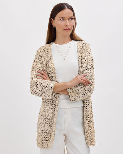 ISABELLA CROCHET CARDIGAN