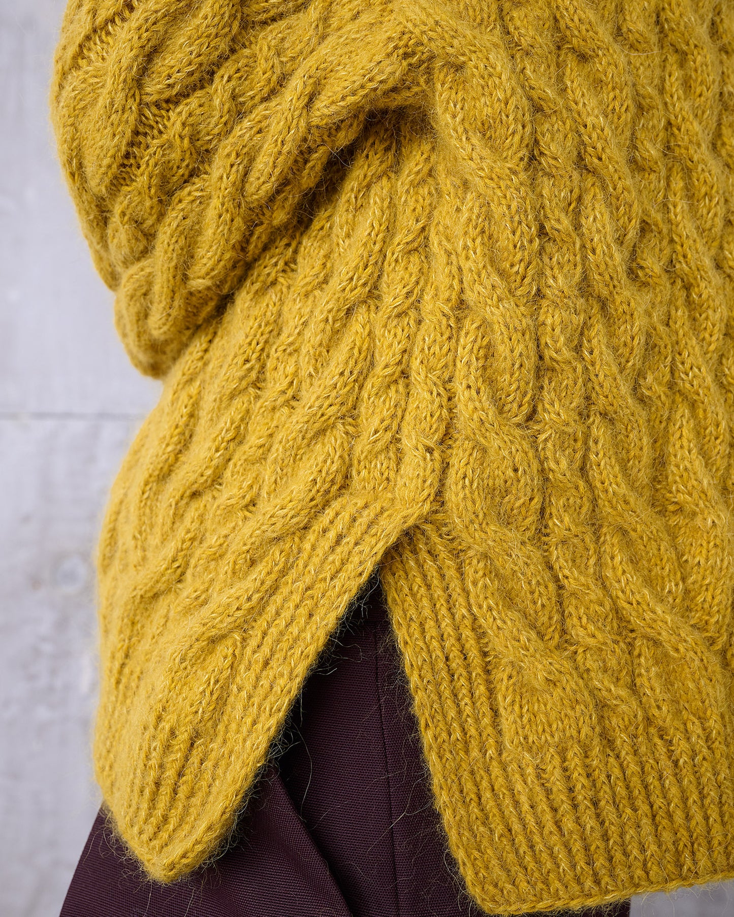 COZY CABLE SWEATER